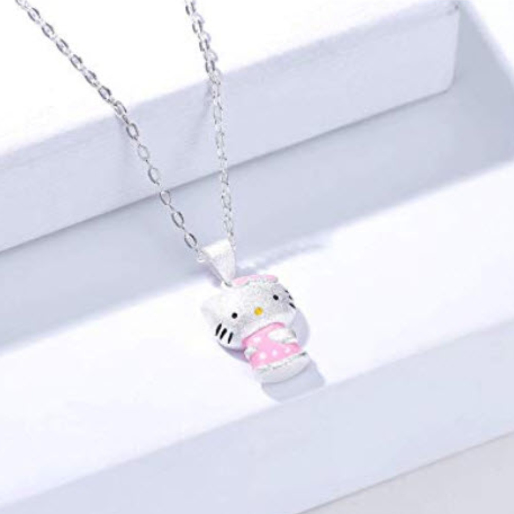 Sparkly Hello Kitty Necklace - Picture 3 of 6